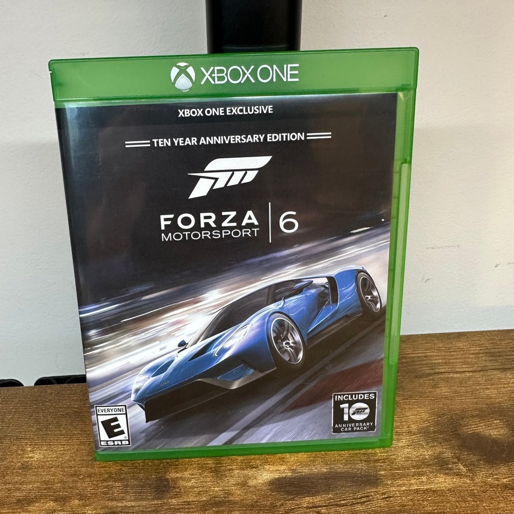 Forza Motorsport 6 Ten Year Anniversary Edition Xbox One Racing Game 2015 MS